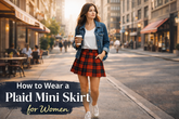 How to Wear a Plaid Mini Skirt for Women | The Complete Style Guide
