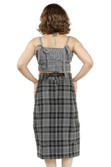 High-Waisted Pencil Skirt