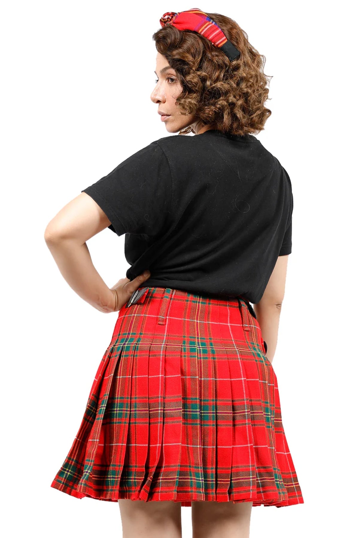 pleated kilt