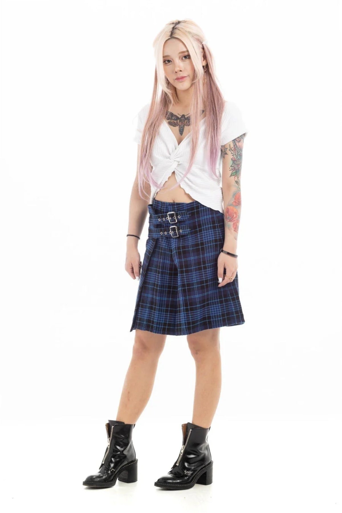 Tartan Mini Skirt